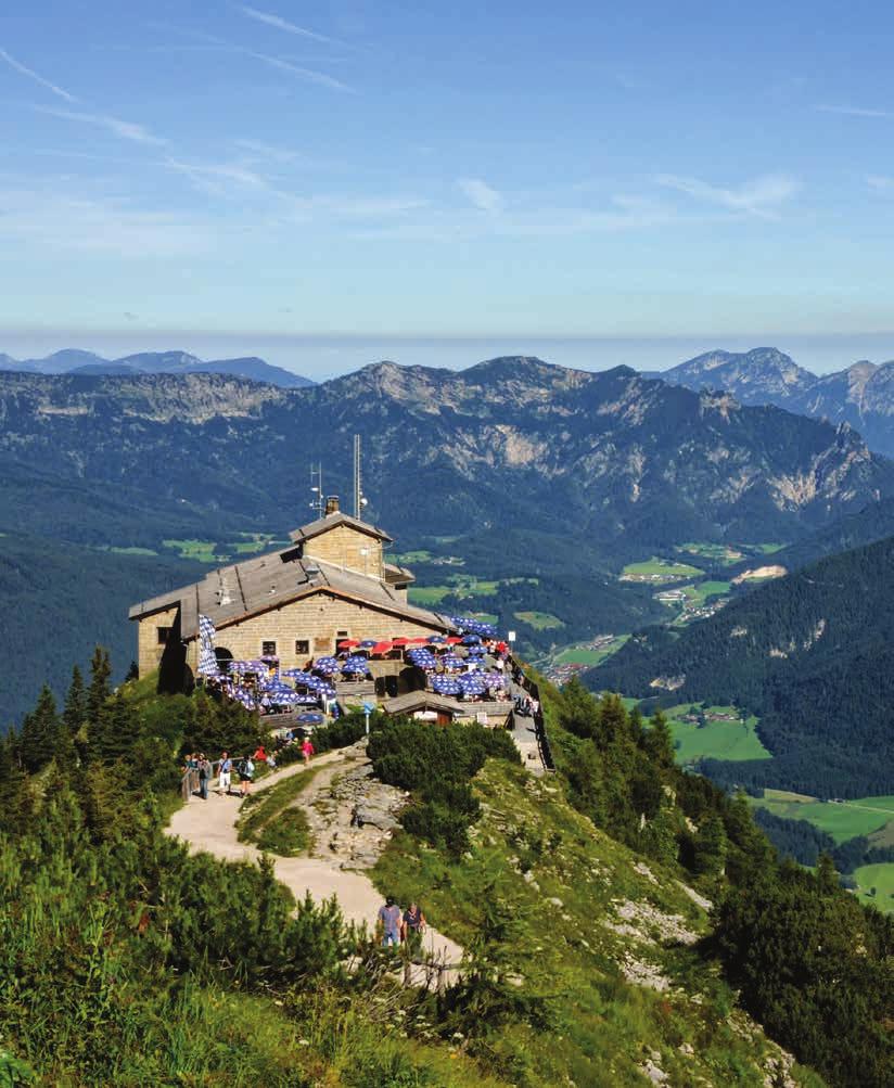 ENTRANCE TO HITLER'S EAGLE'S NEST / BETTMAN COLLECTION / GETTY PROGRAM INCLUSIONS THE KEHLSTEINHAUS (HITLER'S EAGLE'S NEST ) ATOP THE SUMMIT OF THE KEHLSTEIN, CLOSE TO BERCHTESGADEN, GERMANY