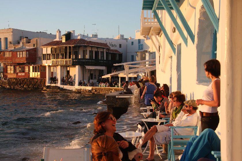 The sunset which can be watched from Little Venice, the small historical centre in Santorin, at least once, is a must for any fan of Greece.