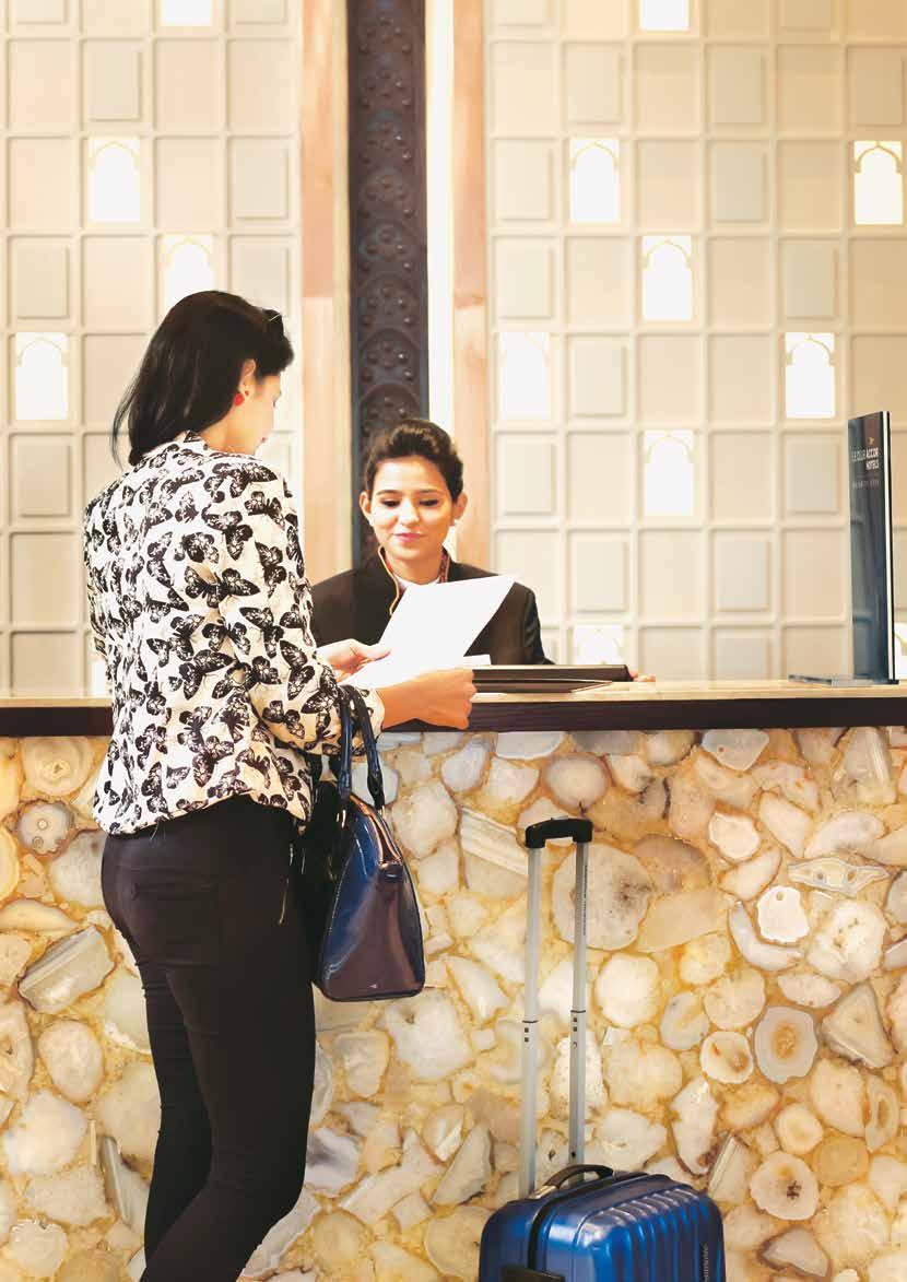 HOUSEKEEPING HOUSEKEEPING Hotel lobbies are meant to create a lasting impression on visitors. Hoteliers share trends in themes, colours, and décor for perfect lobby spaces.