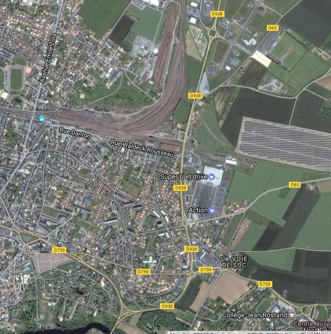Another larger village is Thouars, with a larger Super-U and McDonalds along with a selection of bigger shops and even a Lidl, It is