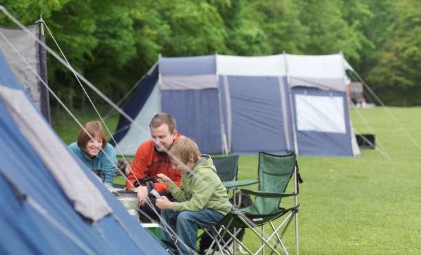 How we did the research An electronic survey Do you think camping helps your child to learn? was sent to over 11,000 Camping and Caravanning Club families for return within a fortnight.