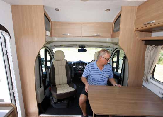 Although this motorhome is definitely aimed at the budget market, some of the options like the security door should be kept in mind at purchase time.