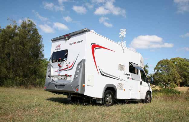 Jayco (Australia) is best known for its multiple ranges of caravans those things without an engine up front. More recently it s added fifth wheelers and of course motorhomes.