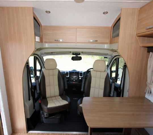 Living Inside An advantage of a coachbuilt motorhome over a van conversion is quite simple: there s more interior space because of the width.