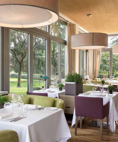 Dining Sheraton Lake Como is a charming location for fine-dining featuring three different restaurants and two bars.