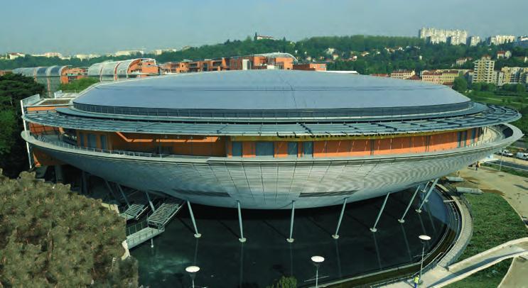 LyON CONvENTiON CENTrE l ThE amphitheatre CONCEPT & HISTORY OF A MAJOR PROJECT 12 This intense event activity at the highest level has helped to confirm Lyon as a leading business tourism destination