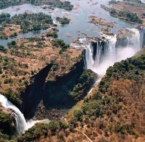 optioal post-cruise extesio to Victoria Falls February 27 - March 2, 2011 Magificet Victoria Falls is the largest sheet of fallig water o Earth.