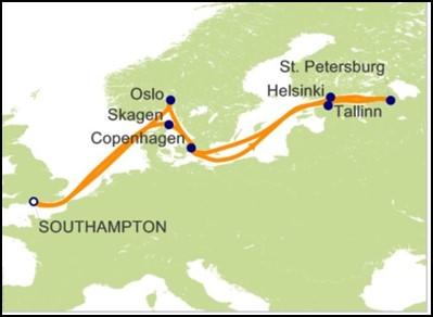 21 Navigator of the Seas 12 Night Northern Delights Cruise June 27 - July 9, 2018 Sailing roundtrip from Southampton, England to Norway, Denmark, Finland and more. Inside Cabin Cat.