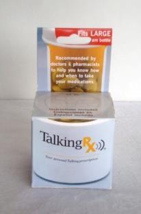 prescription as long as it is a talking label prescription. (Image to left) Talking Rx 2011.