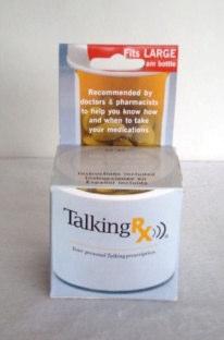 prescription. (Image to Talking Rx 2011.167 Talking Rx is a simple, yet effective solution that provides audible guidance in taking medications.