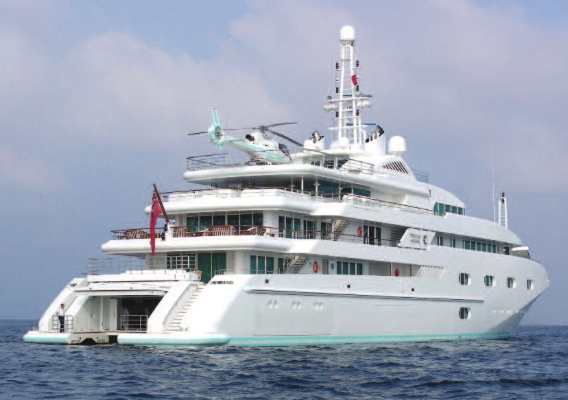 expenses. Contact management company Edmiston & Company. New to the charter market following a $12-million refit, Princess Mariana is one of the largest yachts in the world at a jaw-dropping 258 feet.