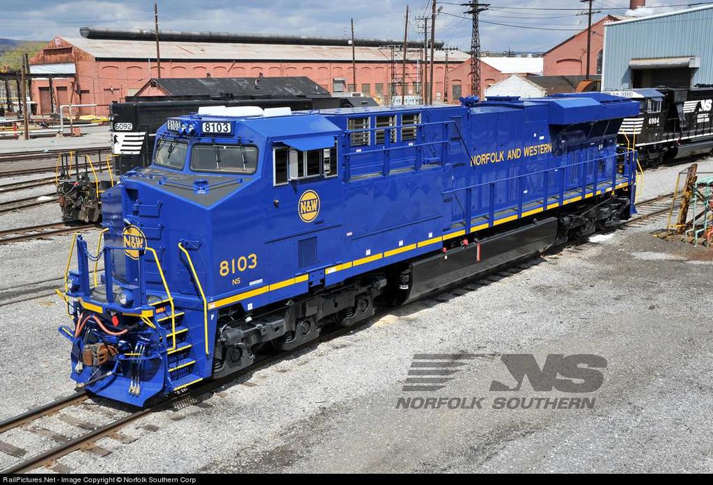 However, GE did not have the paint shop capacity or the time in their production schedule, so NS took the nine