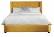 MORGAN BED U905-KHR KING BED W85 D93 H55 Finish: Modern Elm U905-QHR QUEEN BED W69