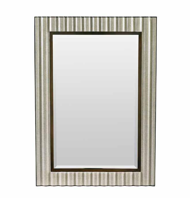 80 MODERN LIVING MODERN LIVING 81 BARNETT TWO DOOR CABINET The Barnett Cabinet, like the Barnett Mirror, is a combination of materials.