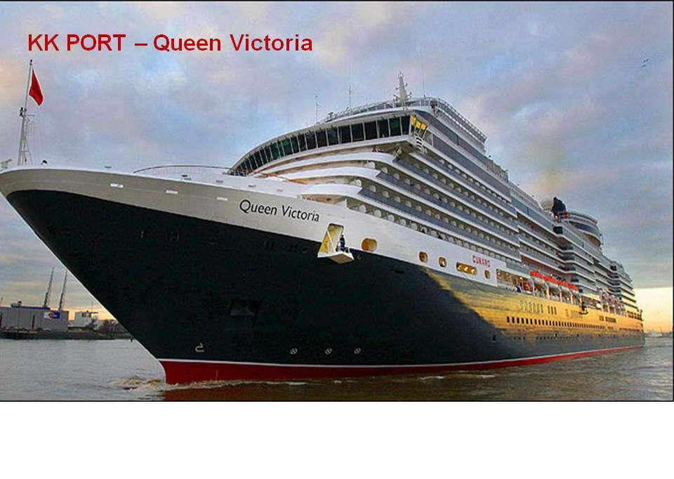 Queen Victoria: Running mate to Queen Mary 2 and Queen Elizabeth; operated by