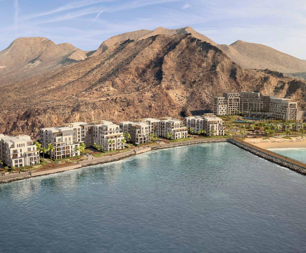 THE ADDRESS FUJAIRAH In a popular holiday destination where mountains meet the sea and the style meets comfort, Eagle Hills creates