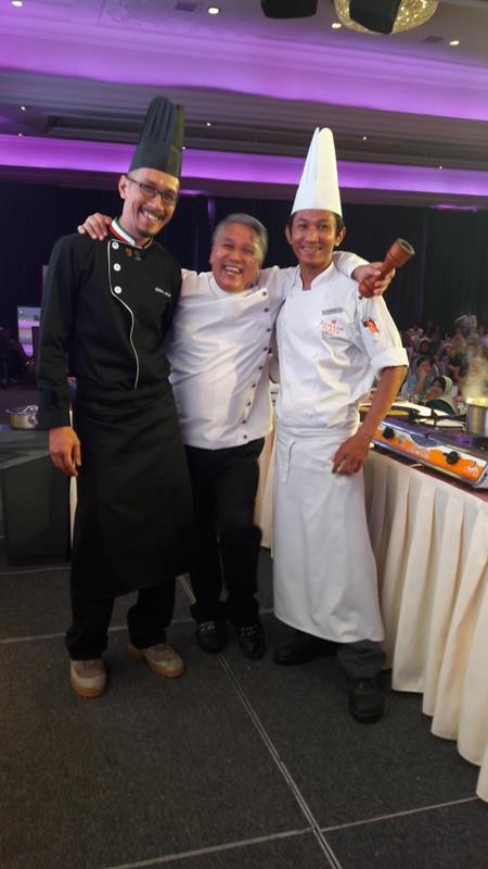 From Left to Right: Ramada Plaza Melaka Chef