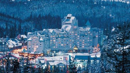 up to 35% FAIRMONT CHATEAU WHISTLER Ski-to-your-door luxury at the base of Blackcomb Mountain Located adjacent to the Blackcomb Base Daylodge and nestled right at the base of Blackcomb Mountain s
