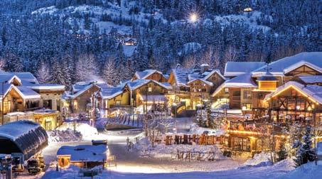 up to 22% Lodging Ovations Lodging Ovations is a collection of upscale, ski-in/ski-out resort hotels located in Whistler Creekside, a resort within a resort.