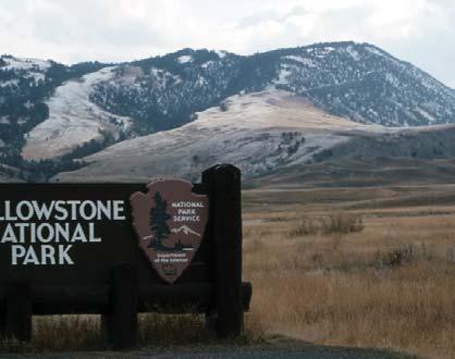 Yellowstone Yellowstone National Park is a nearly