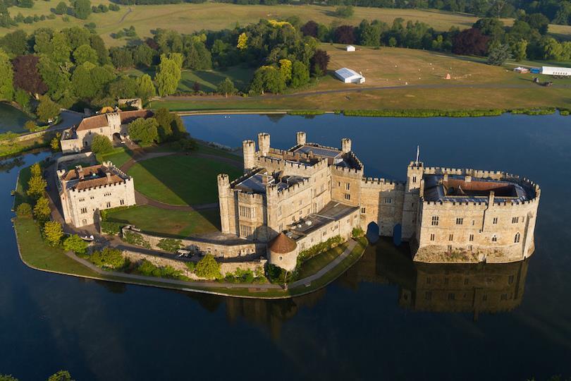 Leeds Castle, Maidstone Billing itself as The Loveliest Castle in the World, a castle has been on the site in Kent since 1119.