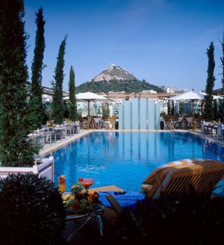 courtyard, or entrancing, panoramic scenes of our Athens timeless landmarks. Escape to the GB Spa Athens for a GB Collection Exclusive Massage or an indulgent respite in the Thermal Suite.