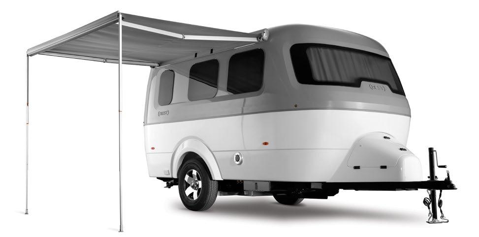 With loads of storage and a spacious wet bath, Nest is your personal home on wheels.