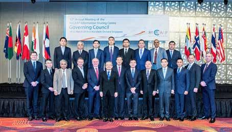 ReCAAP ISC S MAIN ACTIVITIES (JANUARY-MARCH 2018) 12 TH ReCAAP ISC GOVERNING COUNCIL MEETING, SINGAPORE (20-22 March 2018) Governors from 20 ReCAAP Contracting Parties attended the 12 th ReCAAP ISC