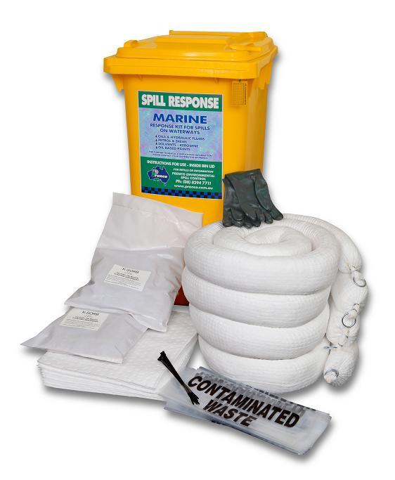 Personal Protective Equipment: Prenco does not supply personal protective equipment with spill kits because individual requirements will vary.