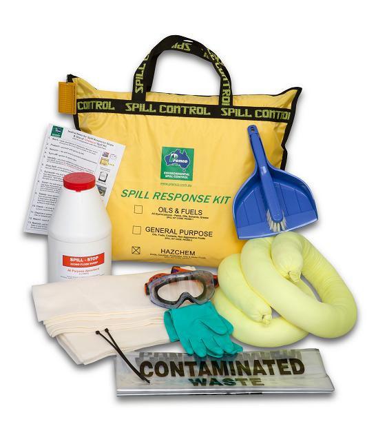 Hazardous Chemical Spill Kits.