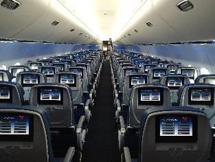 2T 84% Example: Delta A320 Interior Modification Program Total = 150 Seats 12 Seats 16 Seats 18 Seats