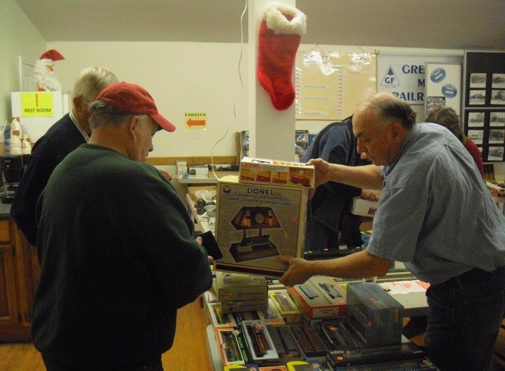 One of the purposes of the sale was to give club members and visitors an opportunity to see what is available from the club surplus inventory.