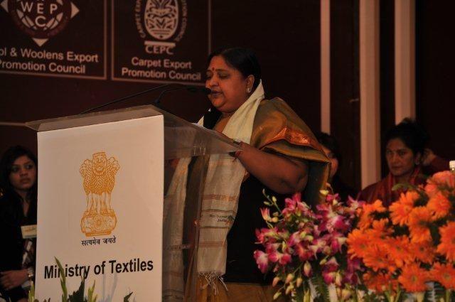 Hon ble Minister of State for Textiles, Tmt.