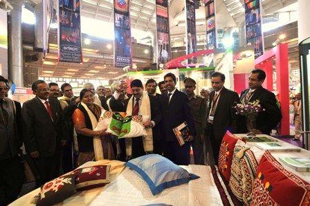 After inauguration of the fair the dignitaries visited various exhibition halls and also witnessed a spectacular fashion