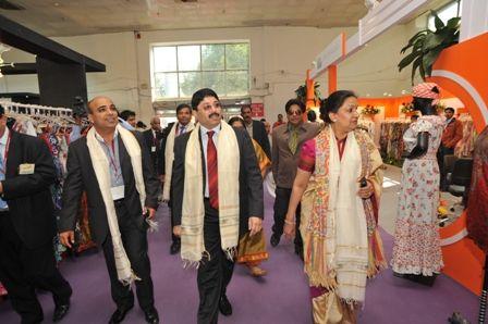 Dayanidhi Maran, Hon ble Minister for Textiles, Tmt.