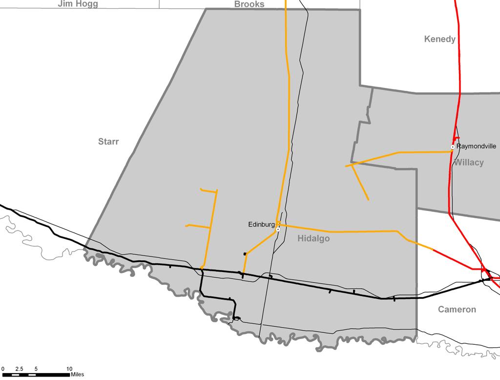 LEGEND Year Created: 2009 Type: Single-County Motivation for Forming: Unknown Asset Ownership: None Current Status: Inactive Counties (1): Hidalgo In June 2009, the Hidalgo County Commissioner s