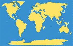 You are here. Activity 2 1. Look at the outline of the world map handed out to you. Colour each continent using a different colour and name the continent. 2. Which continent is the smallest? 3.