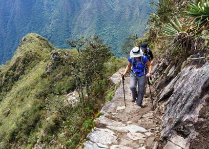 After packing your bags, we will embark on the day s hike. Each day will vary in length from 3 to 9 miles, depending on the trail.