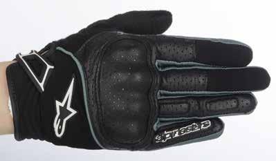 1061 STEEL GRAY 782 BRIGHT BLUE PERFORMANCE GLOVE CODE 156 6015 / SIZE S-3XL STRATUS GLOVE CODE 156 8013 / SIZE S-3XL Multi-material chassis constructed from Spandex, goat leather and synthetic suede