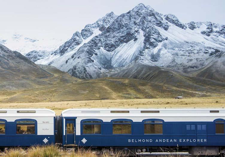 the luxurious Belmond Andean