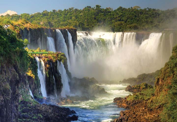 SOUTH AMERICA 4 7 Discover the Argentinian side of Iguazú Falls Day. Rio de Janeiro. This morning, enjoy your selected sightseeing activity.