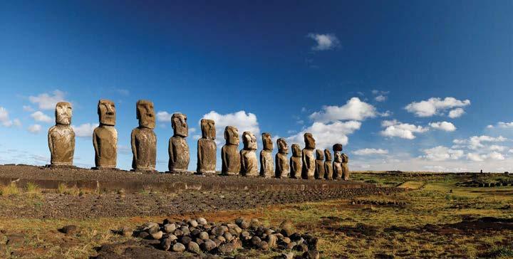 5 EXTENSIONS EASTER ISLAND EXTENSION 4 DAYS Experience Easter Island s archaeological wonders, the Moai statues EASTER ISLAND Located in the southeastern Pacific Ocean, Chile s Easter Island is home