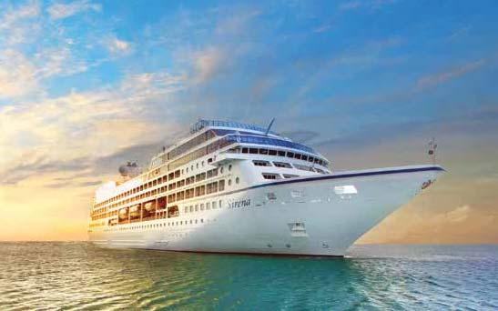 GRAND AMENITY COLLECTION Plus, your choice of: 4 FREE SHORE EXCURSIONS OR FREE BEVERAGE PACKAGE OR $400 SHIPBOARD CREDIT VOTED ONE OF THE WORLD'S BEST CRUISE LINES Plus: