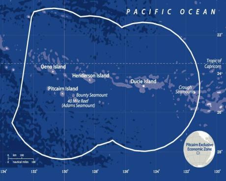 Oeno ~50 km 2 of land area Pitcairn