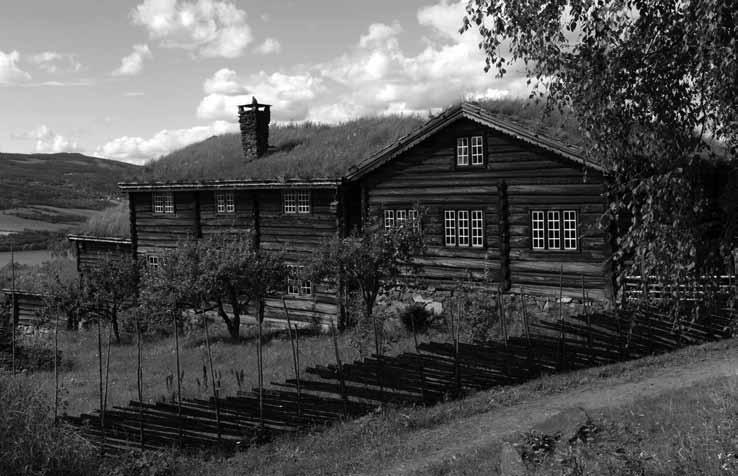 The farm «Bjørnstad» was one of the biggest in the valley, and in the history of open air museums it is the first time a complete farmstead was moved to a museum.