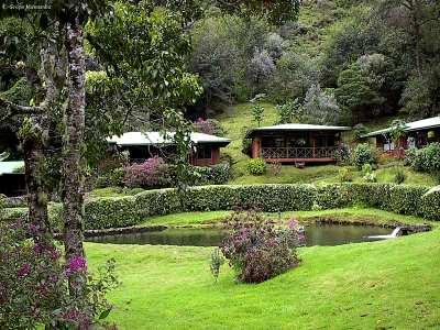 SAN GERARDO DE DOTA AREA Trogon lodge is located in the