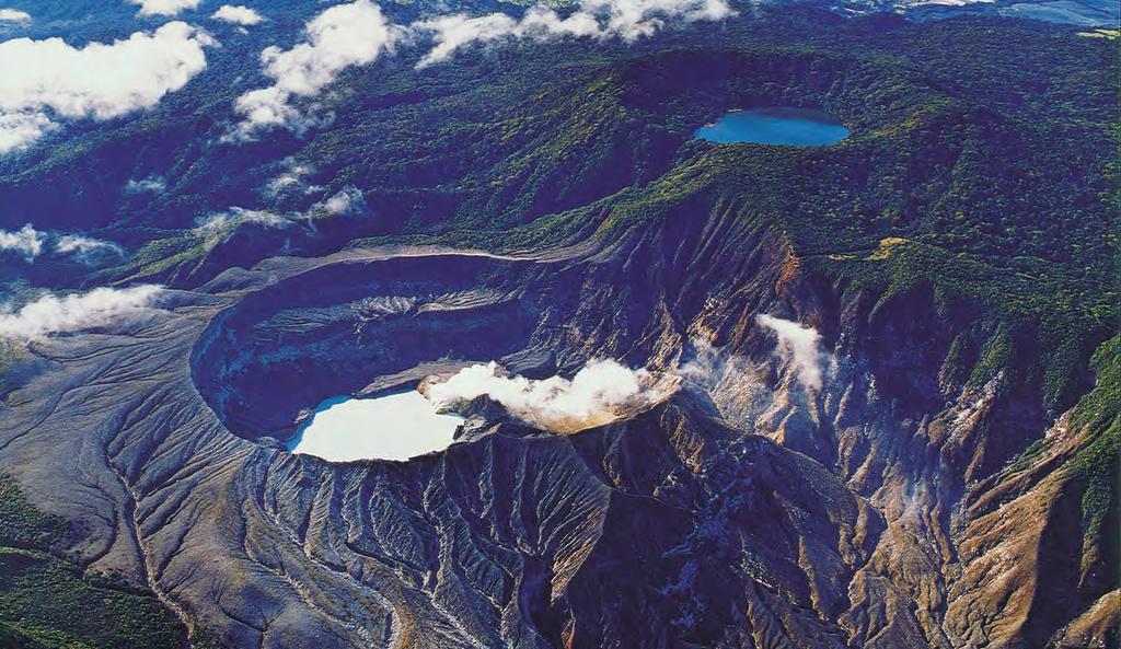 Tours Poas Volcano National Park "A precious treasure" The Poas Volcano is one of the worlds largest geysers with a crater of more than 1.5 km. wide!