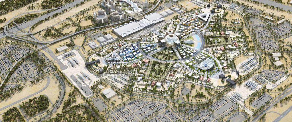 EXPO 2020 MASTERPLAN 1 Expo Village 1 3 2 Mobility Pavilion 4 7 3 Route 2020 Metro Station 11 4 Conference and Exhibition Centre 8 5 Mobility District 6 6 Al Wasl Plaza 5 9 7