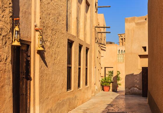 Join our local experts at Bastakiya, one of the oldest neighbourhoods of Dubai, where your discovery of the city s