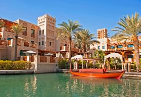 Visit Dubai Marina, a spectacular harbour that weaves through a cosmopolitan city.